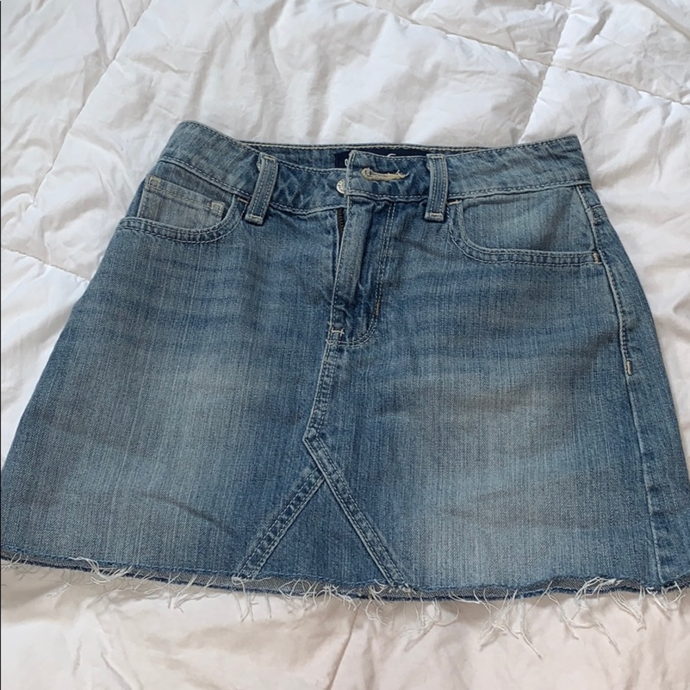 Hollister denim skirt